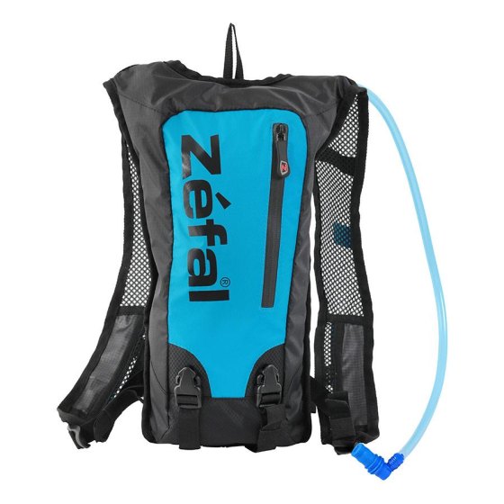 Zefal Zaino idrico Z Light Hydro Race con Sacca 1.5 Litri Blu Nero